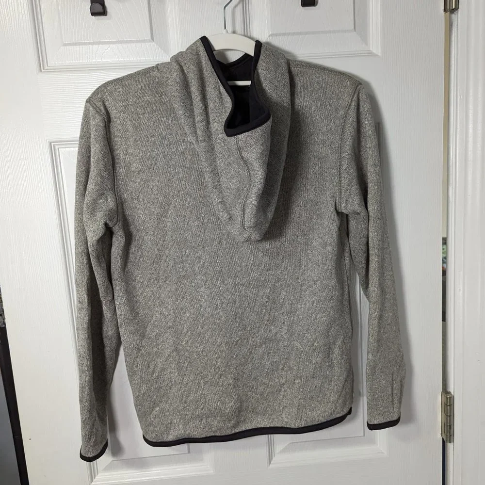 Old Navy Grey Hooded Pullover Fleece Boys Size XL